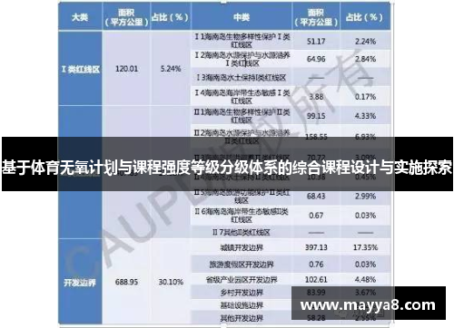 基于体育无氧计划与课程强度等级分级体系的综合课程设计与实施探索